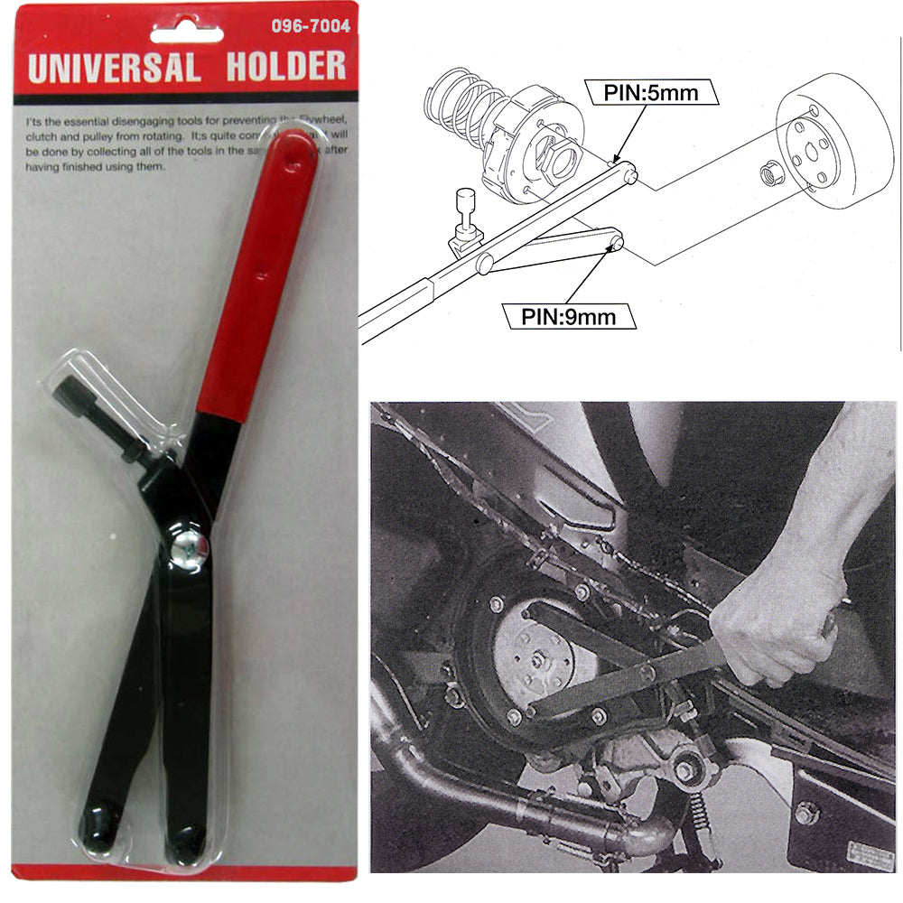 Universal Pulley Holder Tool for Motorcycle