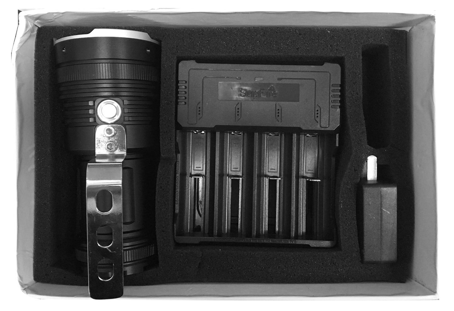 Rechargeable Waterproof 3800 Lumens Super Bright LED Flashlight Torch