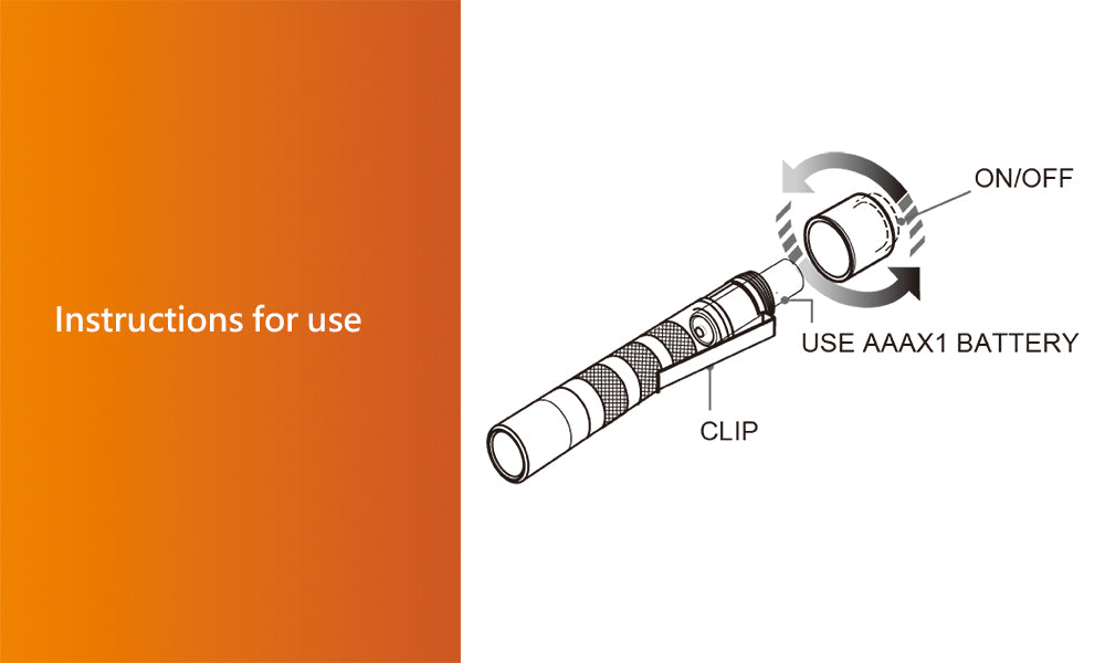 LED Portable Mini Pocket Flashlight