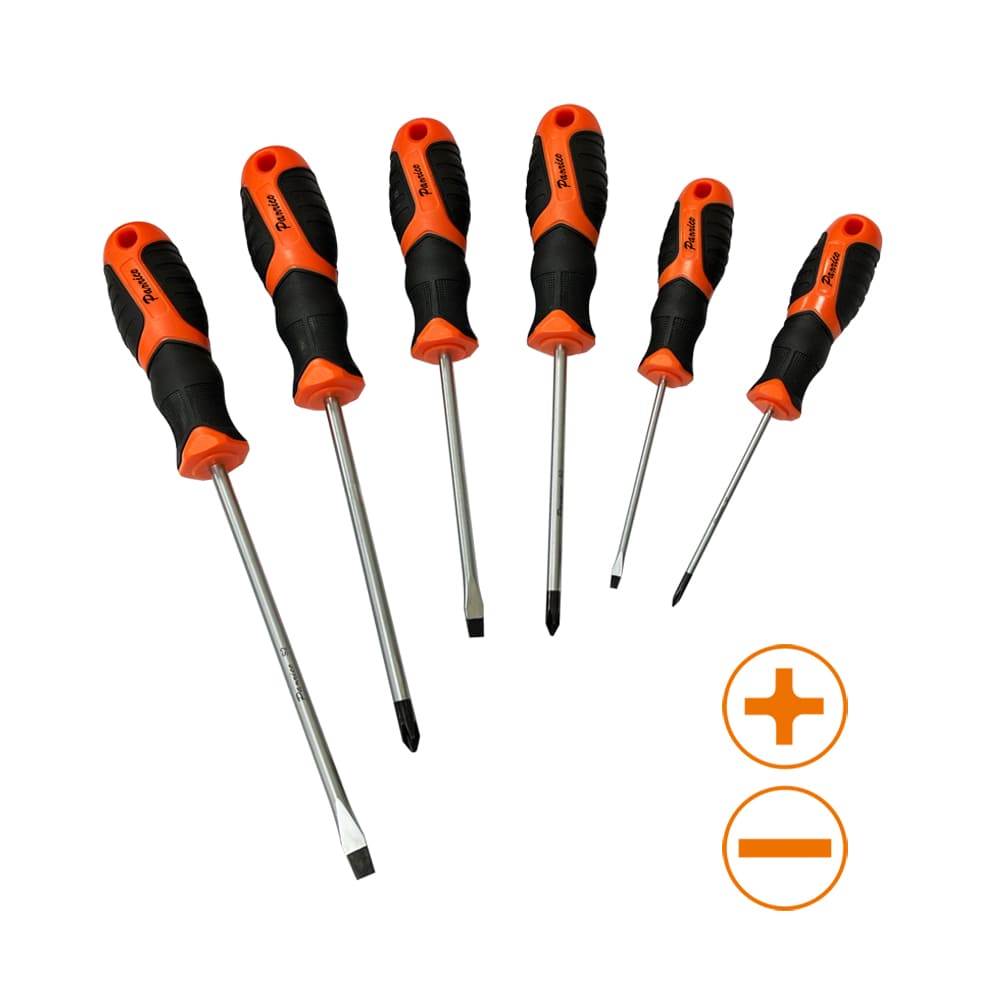 6pcs Dual Color Screwdriver