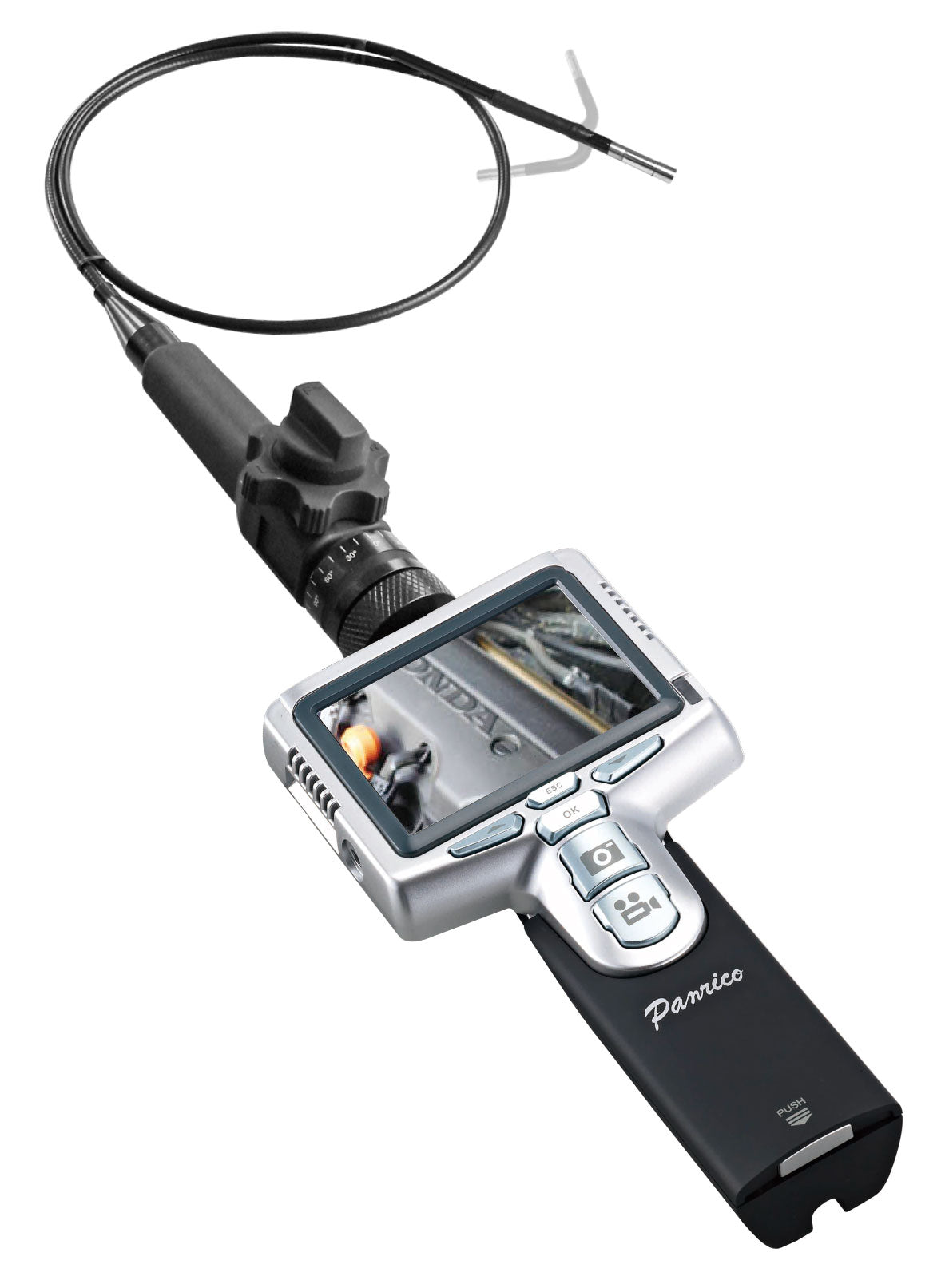 2-Way Articulating Borescope 5.5mm Articulating Borescope Camera