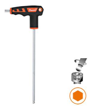 European Type T-Handle Ball Point Hex Key Wrench