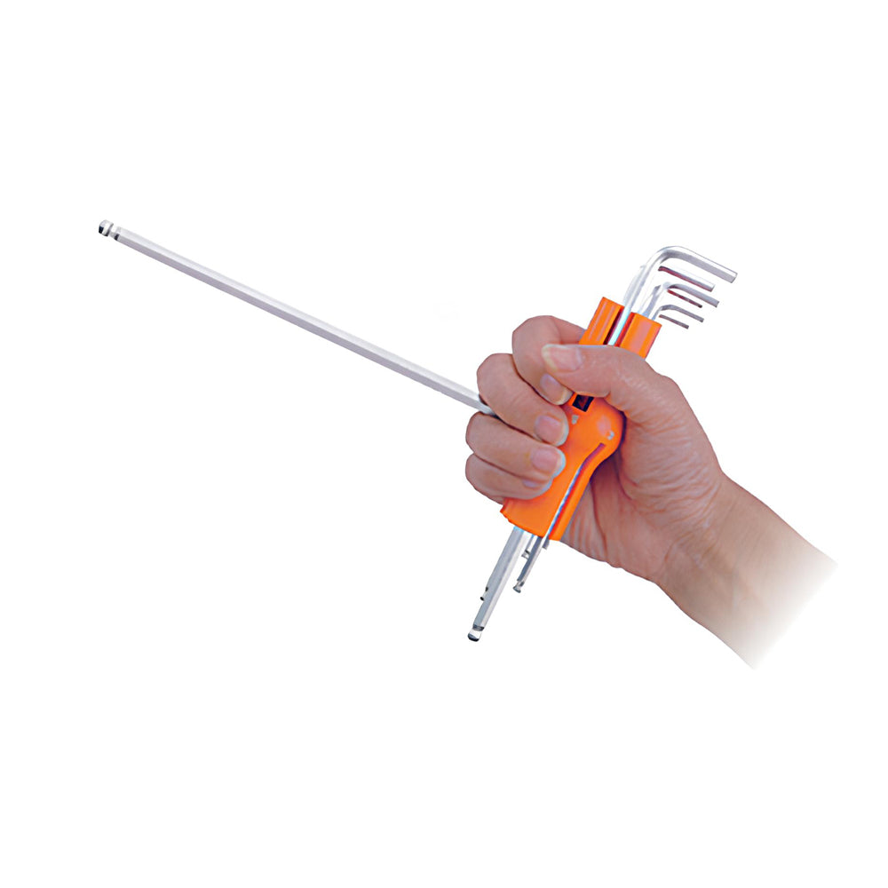 7pcs / 8pcs T-Holder Long / Extra Long Ball Point Hex Key Wrench Set
