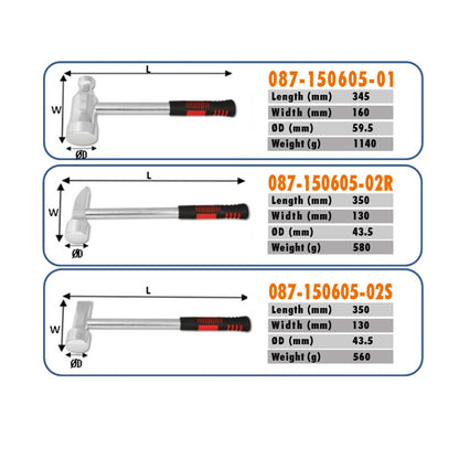 Aluminum Hammer Kit of Car Body Repair Tool