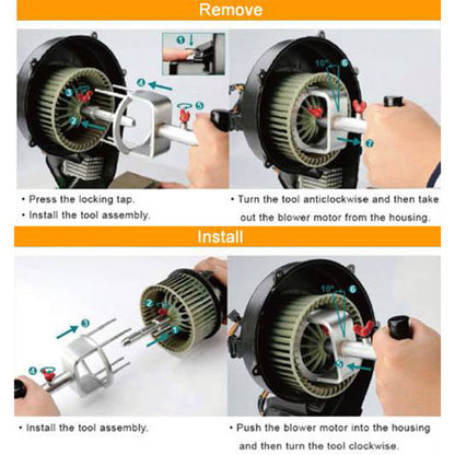 Blower Motor Remover Installer for Swedan and Britain Car