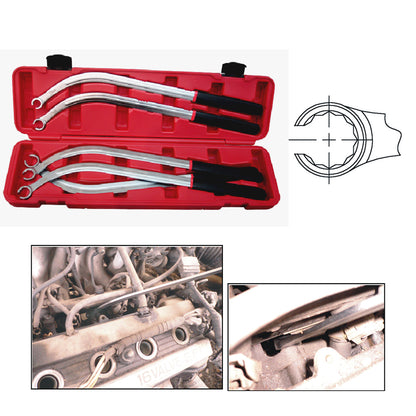 Damper Pulley Puller Holder Wrench Set