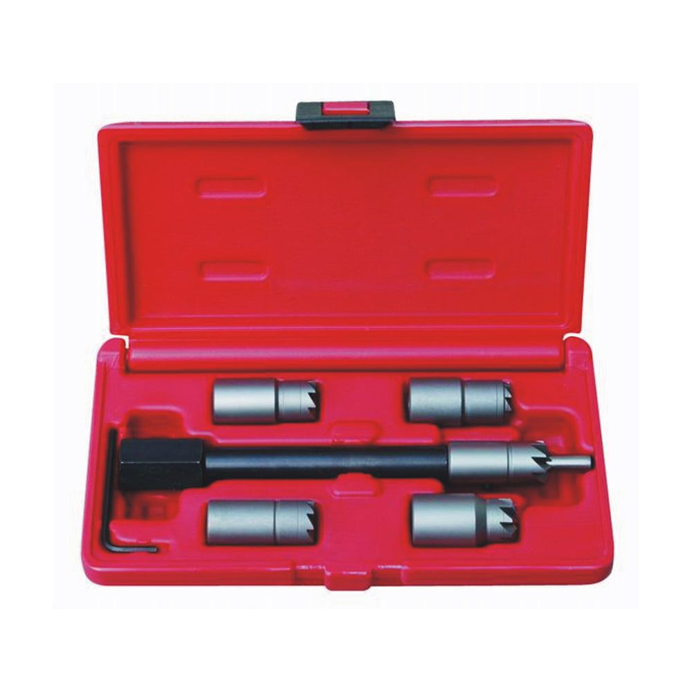 6pcs Diesel Injector Seat Cutter Set