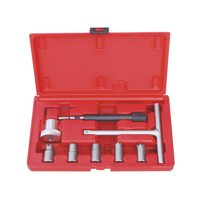 9pcs Diesel Injector Seat Cutter Set