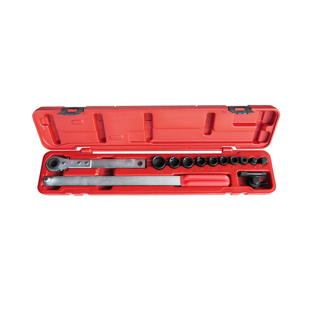 Ratcheting Serpentine Belt Wrench Set