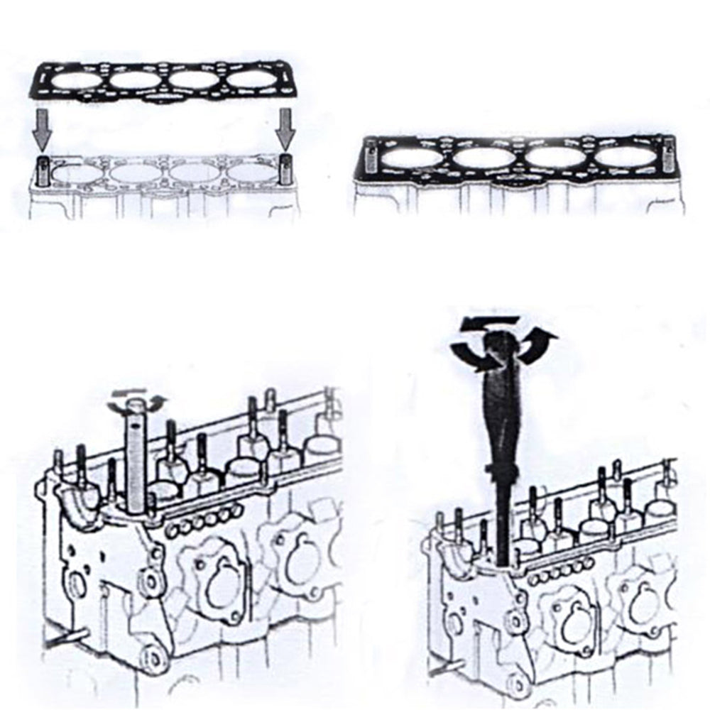 Head Gasket alignment pins Kit for VAG engines