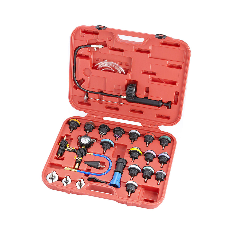 26pcs Radiator Pressure Tester & Vacuum Type Cooling System Kit (090-1019A)