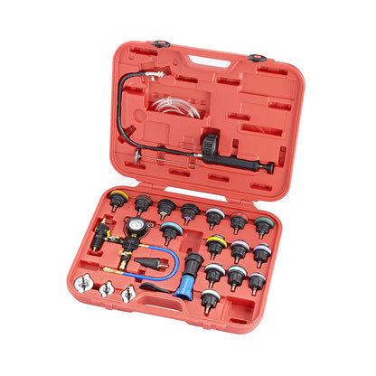 26pcs Radiator Pressure Tester & Vacuum Type Cooling System Kit (090-1019A)