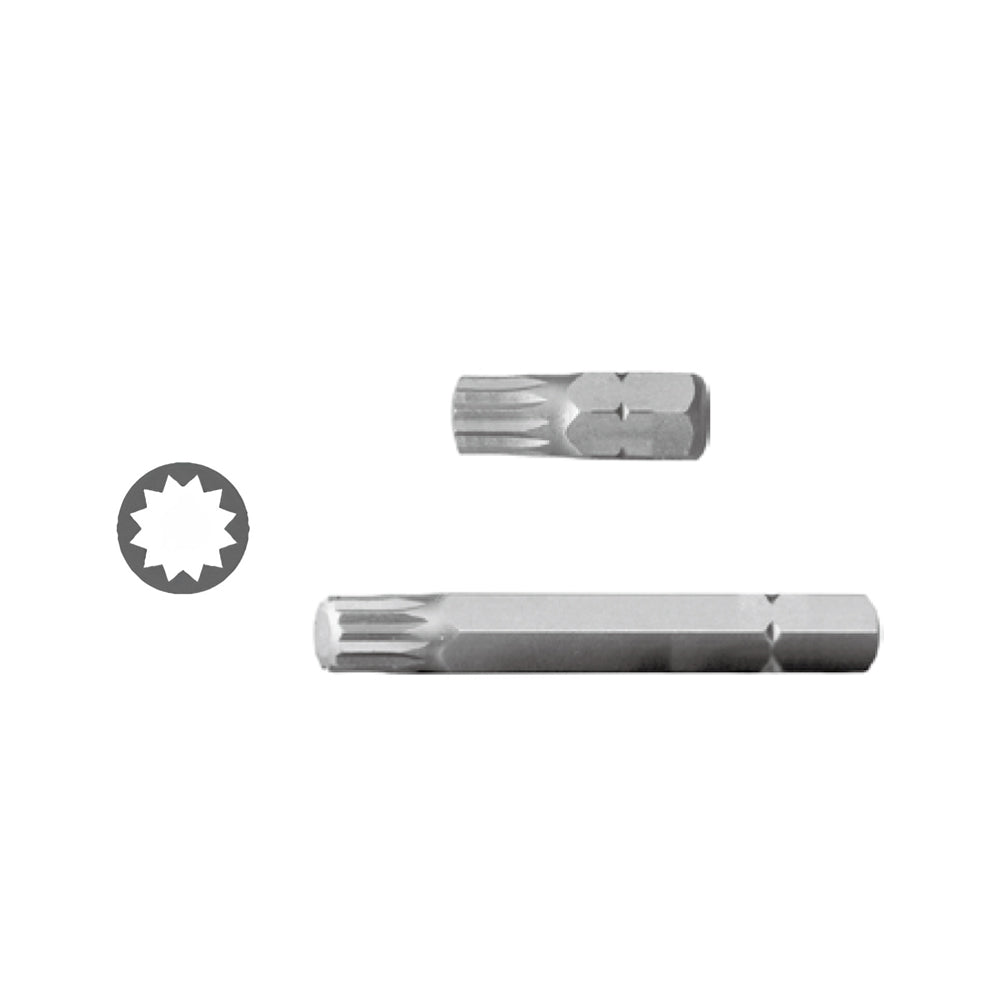 10mm Hex Shank Spline Insert Bit