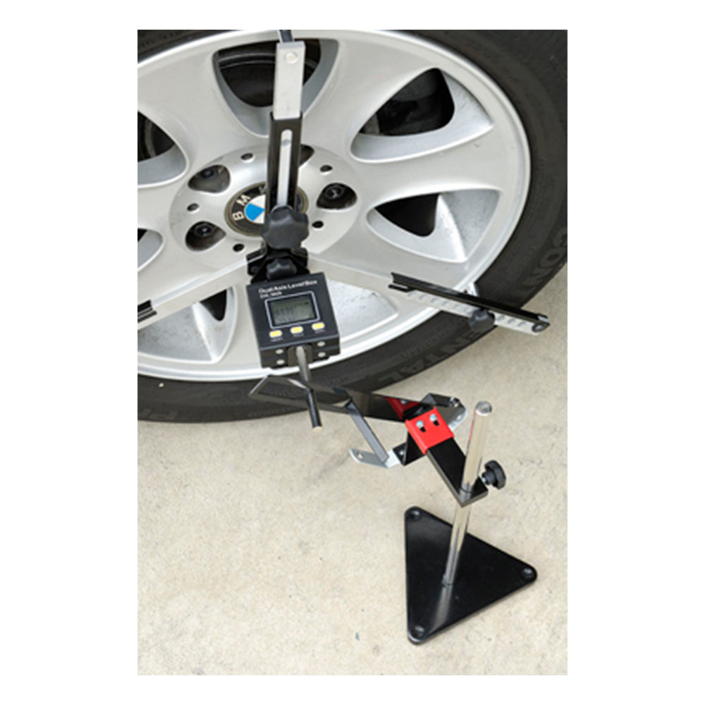 Wheel Alignment with Digital Protractor