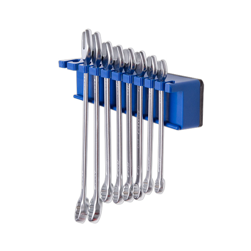 10pcs Magnetic Wrench Organizer Wrench Magnetic Tray Holder