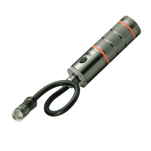 A62B 3W LED Torch Flexible Snake Torch Flashlight Work Light with Double Magnetic suite for Small Space Lighting