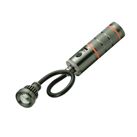 3W 充電式 LED 作業灯、UV ライト付き懐中電灯トーチランプライト (BI-LW-HF0192)