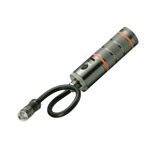 B62B Double Magnetic Rechargeable 3W LED Torch Flexible Snake Torch Flashlight Work Light suite for Small Space (B62B)