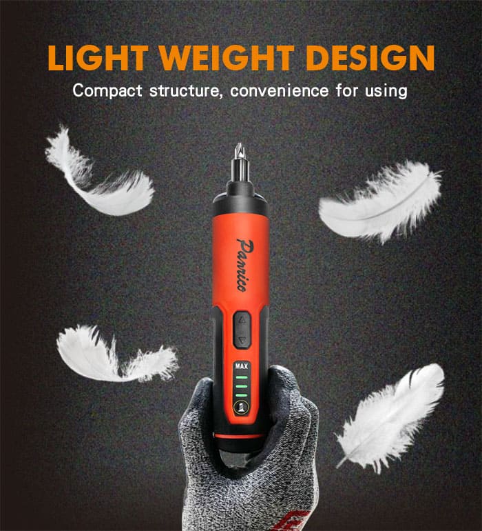 3.6V Cordless Li-ion Screwdriver Kit USB-C Rechargeable Electric Screwdriver Set Electric Screwdriver kit