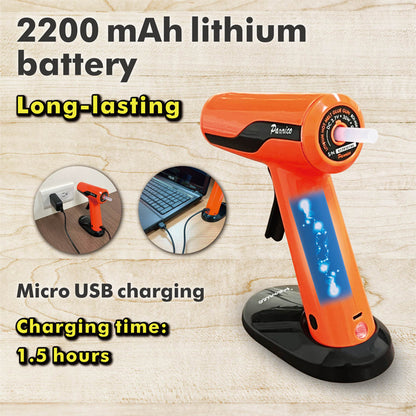 3.7V Cordless Hot Melt Glue Gun