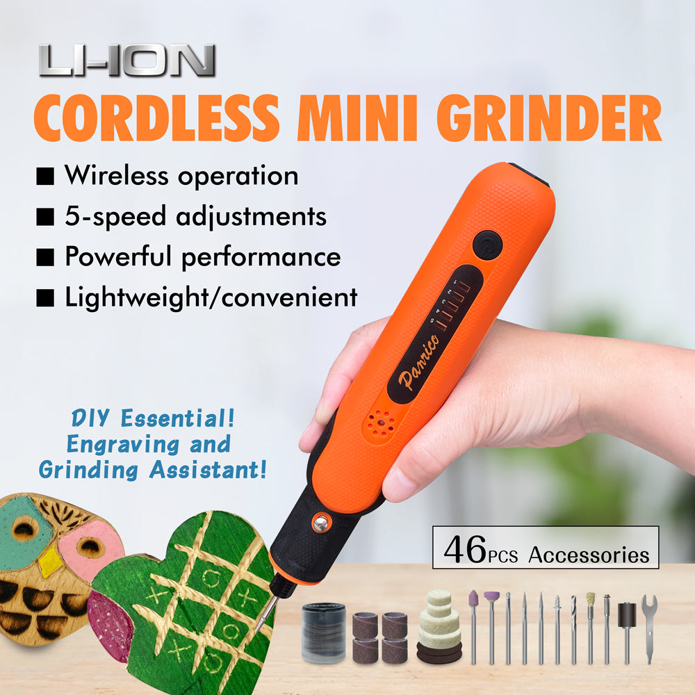 8V Li-ion Cordless Grinder Engraving Pen 