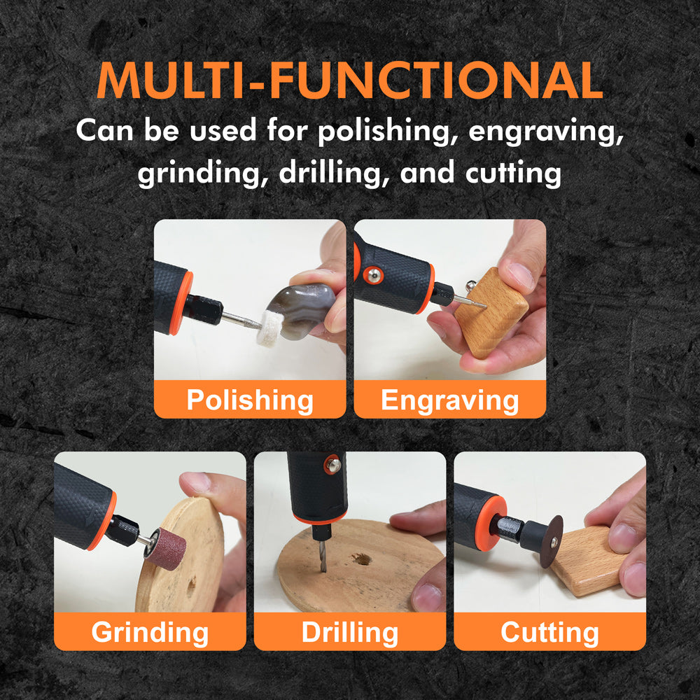 8V Li-ion Cordless Grinder Engraving Pen 