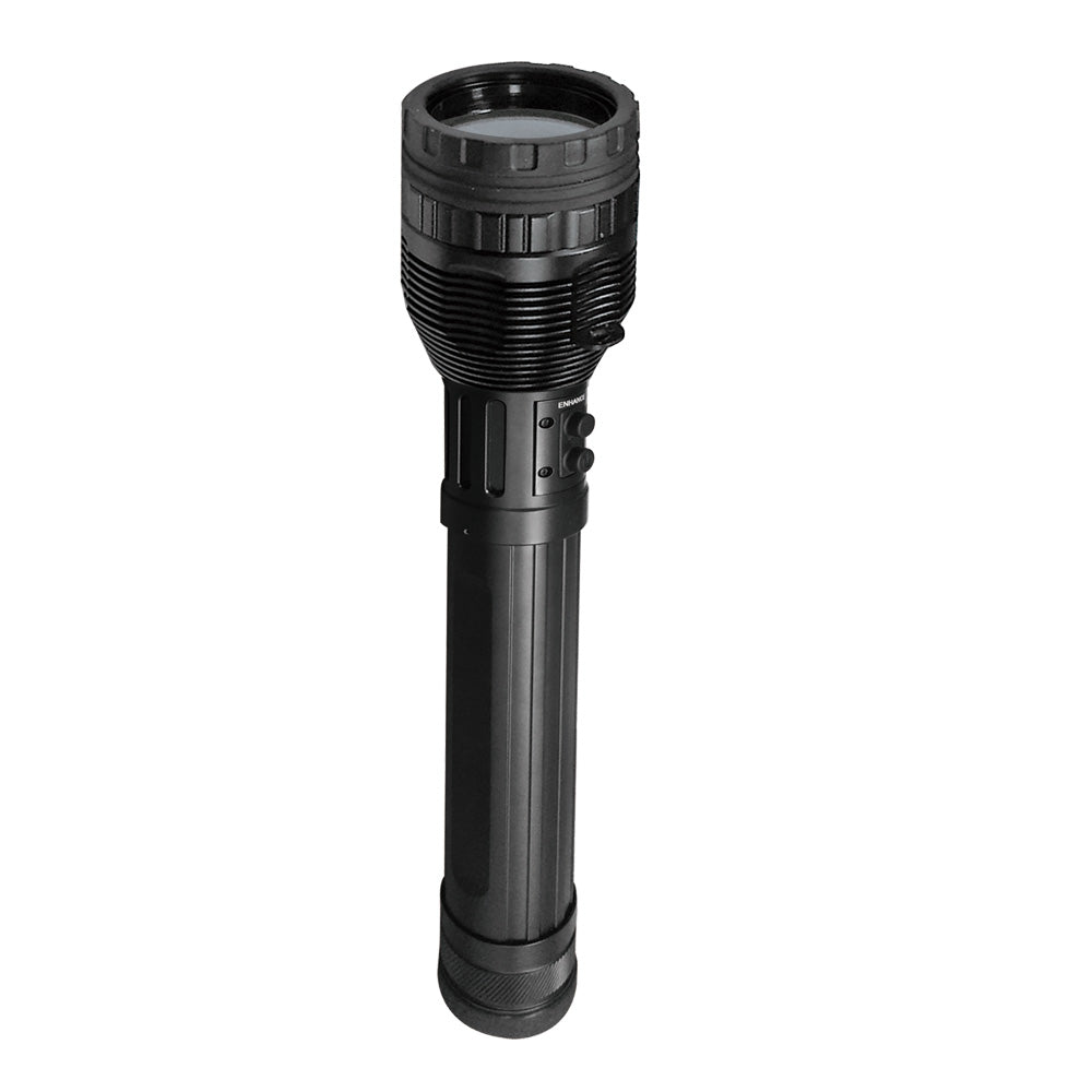 10W 1100 Lumen LED Flashlight with Focal Zoom Lens