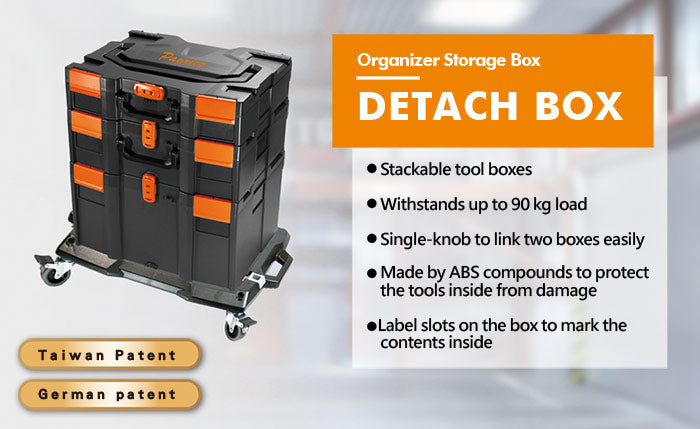 Technician Portable Tool Box Organizer