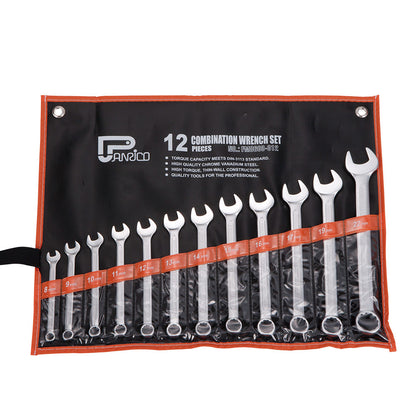 12 piece Combination Wrenches Open and Box End Wrench Set