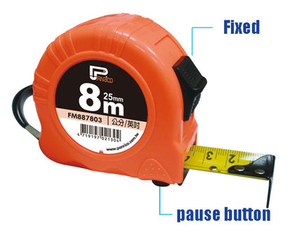 8M Measuring Tape for cm/inch rule