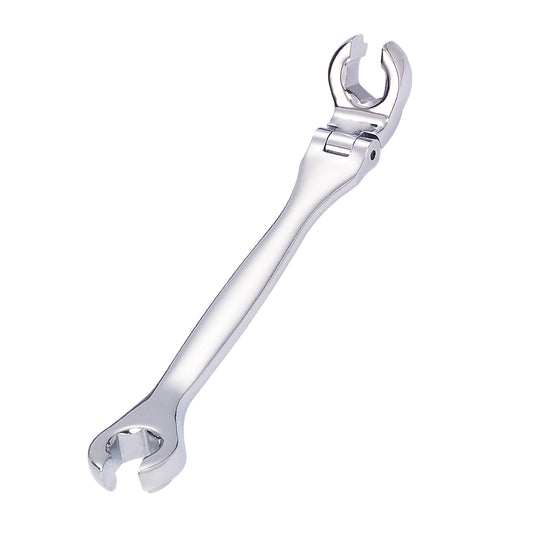 Flexible Head Flare Nut Combination Wrench Open Double Ring Wrench