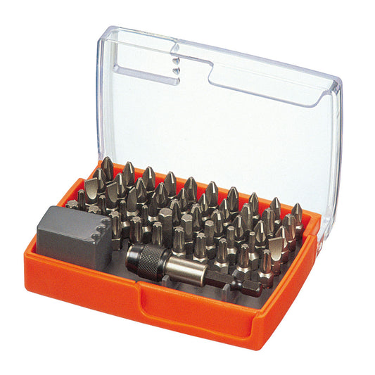 51pcs Quick Release Stainless Magnetic Bit Holder & Bits Box Set