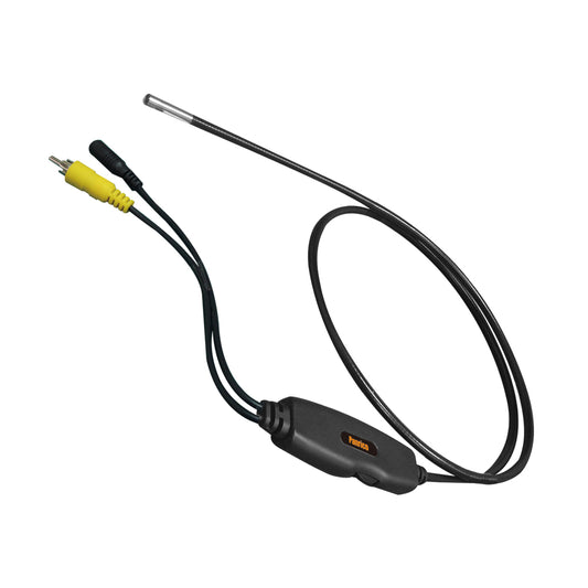 PST-2416 Flexible Borescope Endoscope Inspection Camera 5.5mm Lens Connect with AV-In Monitor