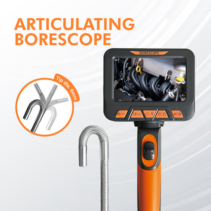 Endoscope Inspection Camera 6mm Articulating Borescope