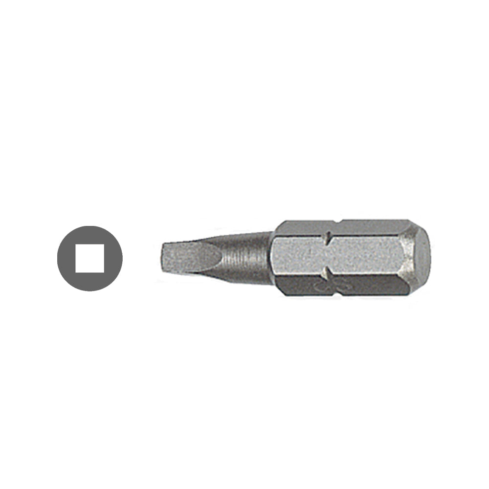 1/4 inch Square Insert Bit / Robertson Security Insert Bit