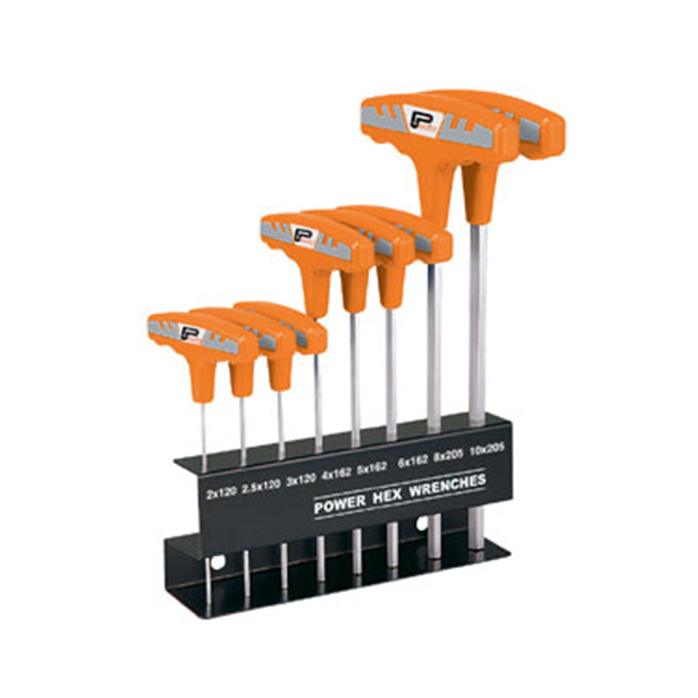 Japanese Type 8pcs T-Handle Hex Key Set