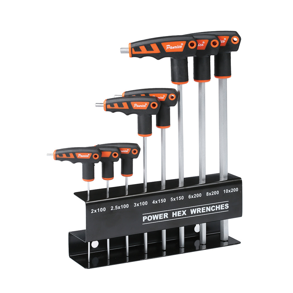 European Type T-Handle Hex Key Wrench Set