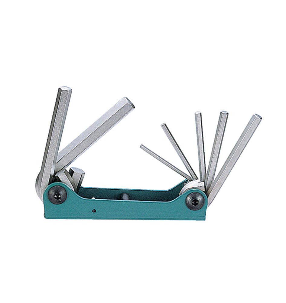 Folding Hex Key Wrench Set