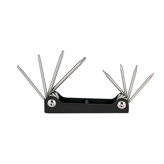 8pcs Folding Tamper Star key Wrench Set